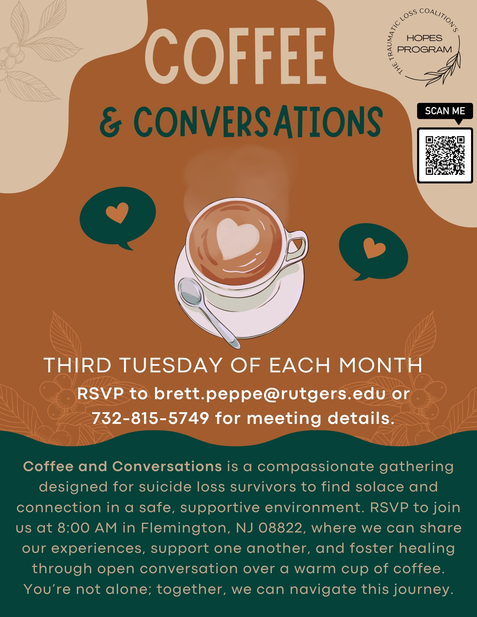 Coffee and Conversations Flyer