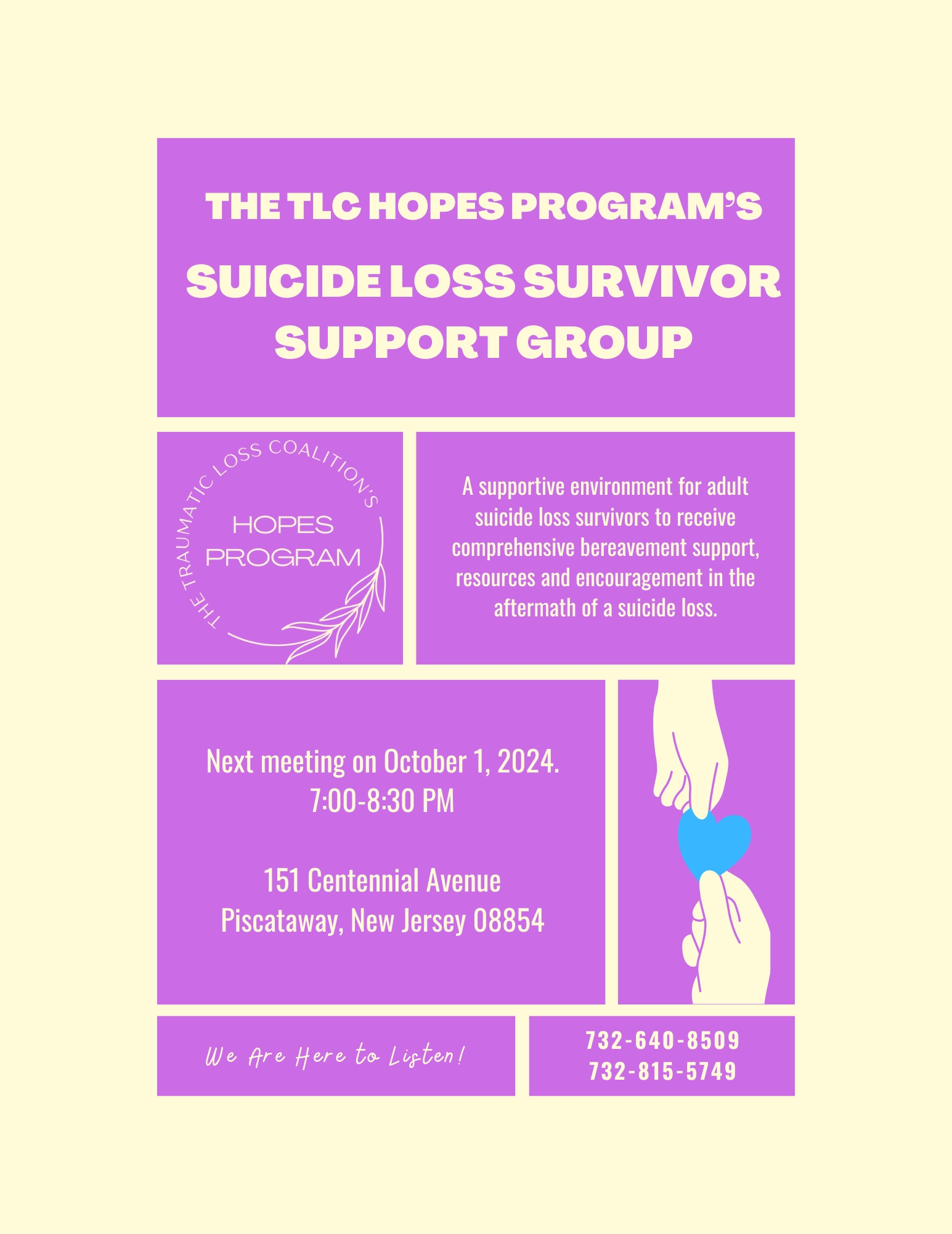 HOPES Support Group Flyer