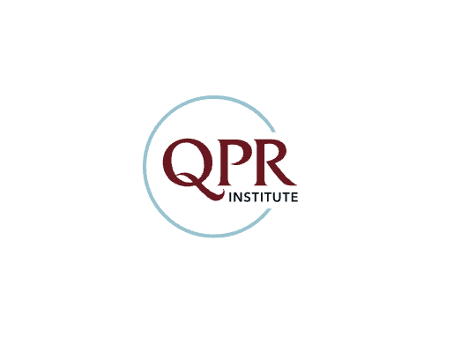QPR Institute logo with the letters QPR inside a light blue circular design.