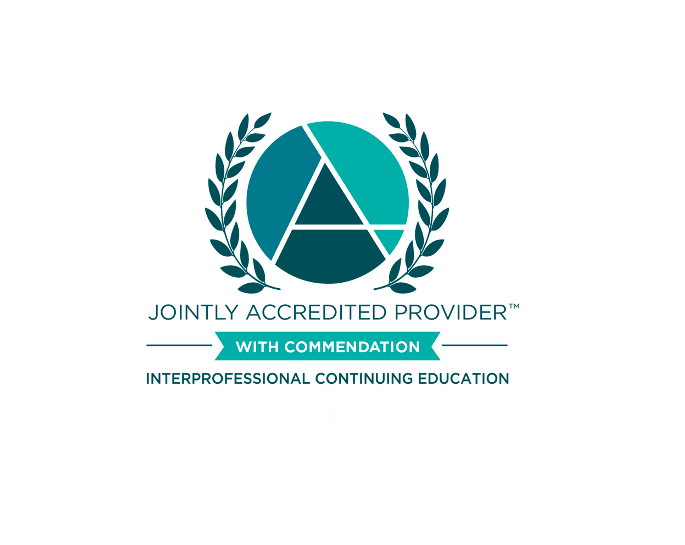 Jointly Accredited Provider with Commendation logo for Interprofessional Continuing Education.