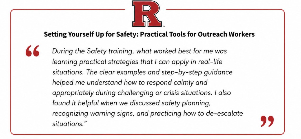 an image of a testimonial for a program at TTA