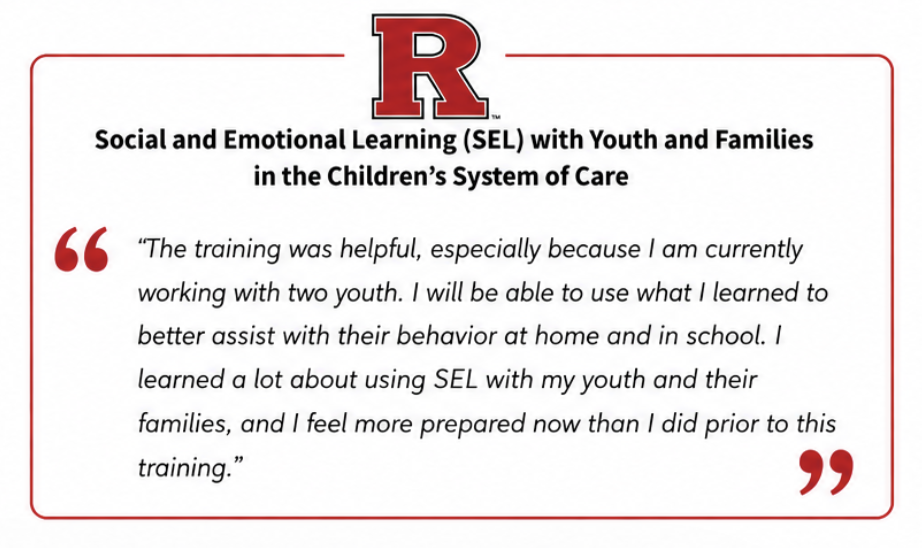 an image of a testimonial for a program at TTA
