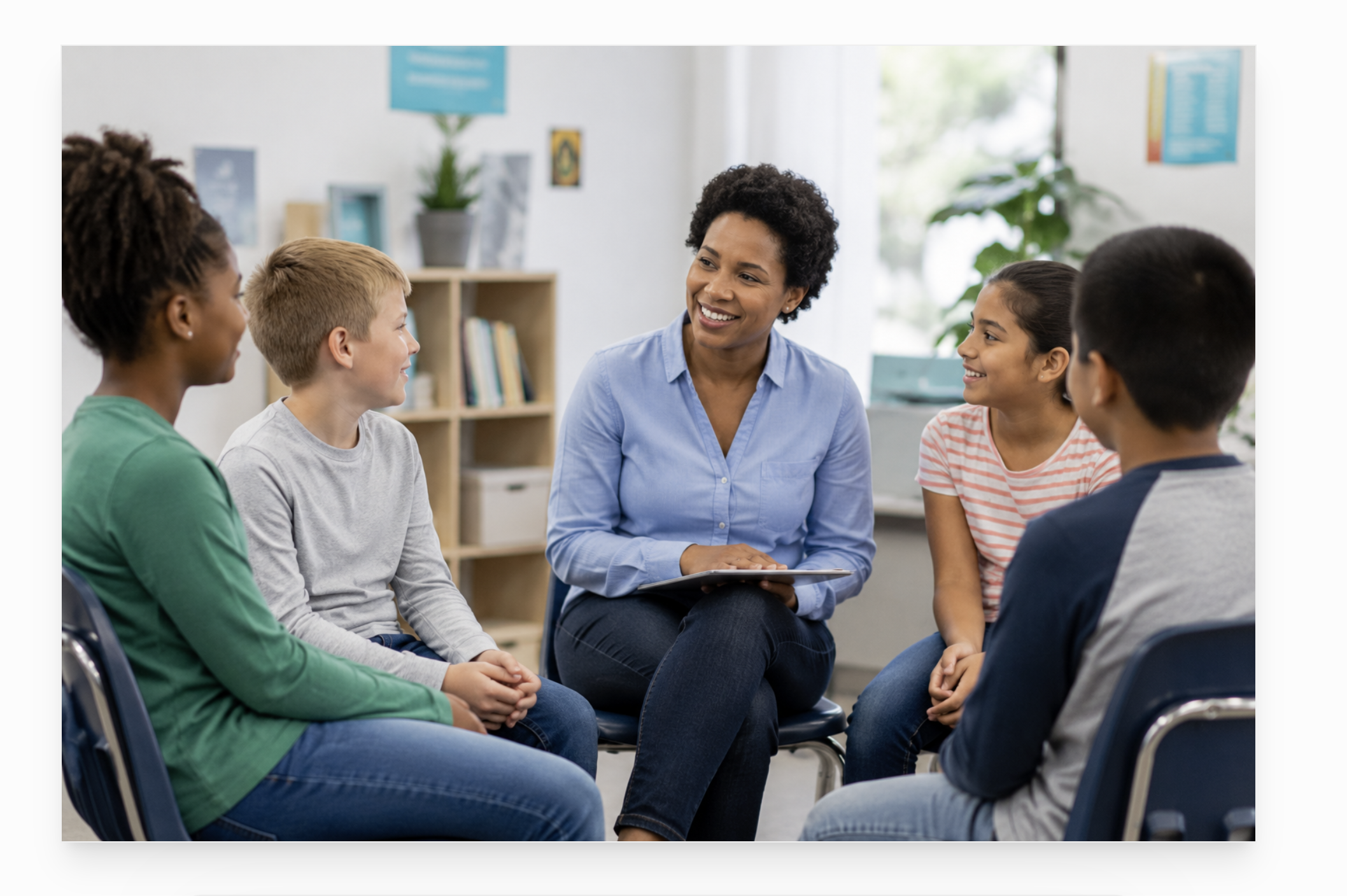 While at CTR, each child receives individualized care designed to support their emotional, behavioral, educational and social needs. Children participate in individual, group and family therapy, psychiatric services, structured recreational activities and educational programming through Rutgers Therapeutic Day School. Families and caregivers are active partners in treatment through regular visits, family therapy and treatment team meetings.